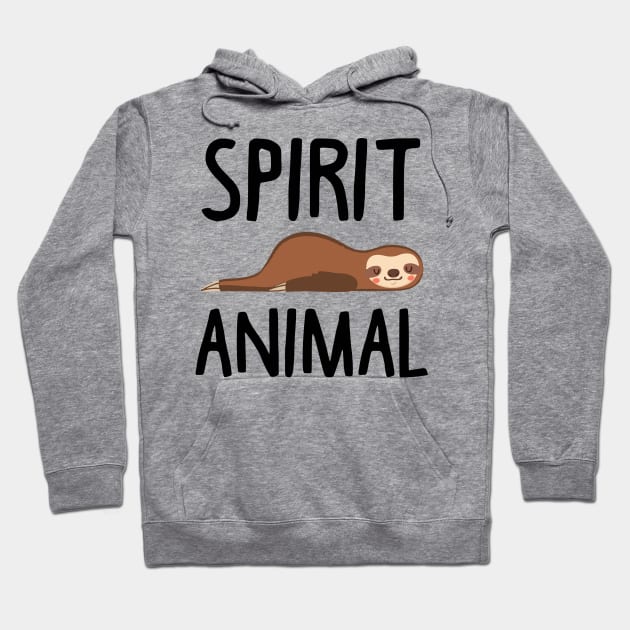 Sloth Is My Spirit Animal. Funny Sloth Shirt. Hoodie by KsuAnn